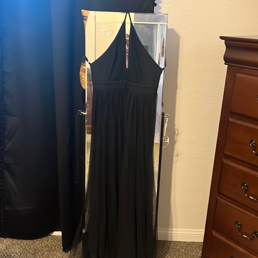 Black prom dress size small